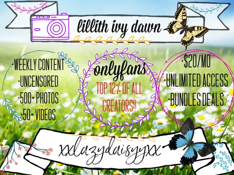 Header of xxlazydaisyyxx